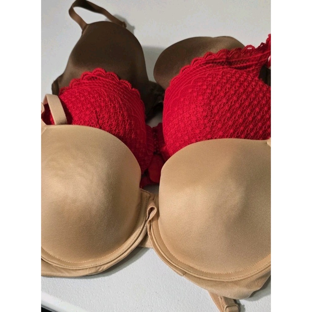 Auden Underwire Padded Lot OF 3 Size 32D‎